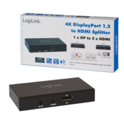 LogiLink CV0093 video splitter DisplayPort 2x HDMI - Afbeelding 3