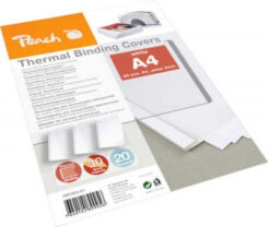 Peach 313313 binding cover A4 Wit 20 stuk(s) - Afbeelding 2