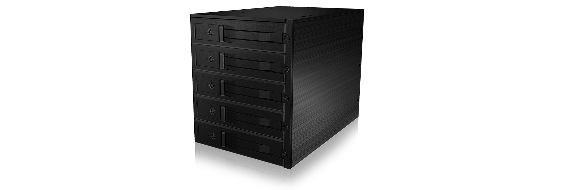 ICY BOX IB-565SSK 3x 5,25" Opslagschijflade Zwart - Afbeelding 6
