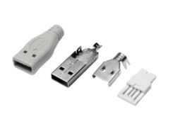 LogiLink UP0001 kabel-connector USB A