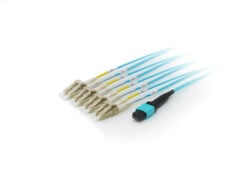 Equip 25558307 InfiniBand en Glasvezelkabel 3 m MPO LC Aqua-kleur - Afbeelding 2