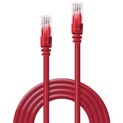 Lindy 48036 netwerkkabel Rood 7,5 m Cat6 U/UTP (UTP) - Afbeelding 4