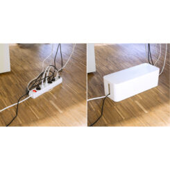 LogiLink KAB0063 kabelbeheersysteem Kabeldoos Wit 1 stuk(s) - Afbeelding 10