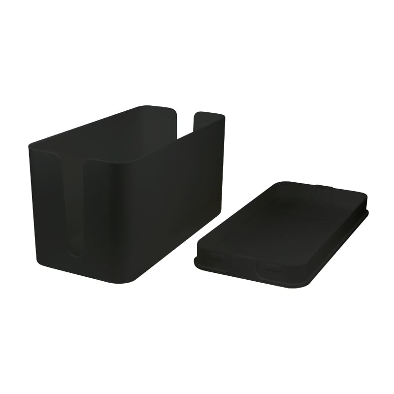 LogiLink KAB0060 kabelbeheersysteem Kabeldoos Zwart 1 stuk(s) - Afbeelding 4
