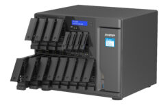 QNAP TS-1655 NAS Tower Intel Atom® C5125 8 GB DDR4 0 TB QNAP Turbo System Zwart - Afbeelding 3