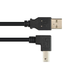 Techly 2.0m USB 2.0 A/B M USB-kabel 2 m USB A USB B 0,48 Gbit/s Zwart - Afbeelding 5