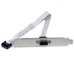StarTech.com 40cm 9-pins Serieel Mannelijk naar 10-pins Moederbord Slotplaatje - Afbeelding 2