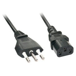 Lindy 30415 electriciteitssnoer Zwart 5 m CEI 23-16 C13 stekker