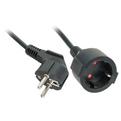 Lindy 30245 power uitbreiding 5 m 2 AC-uitgang(en) Binnen Zwart - Afbeelding 2