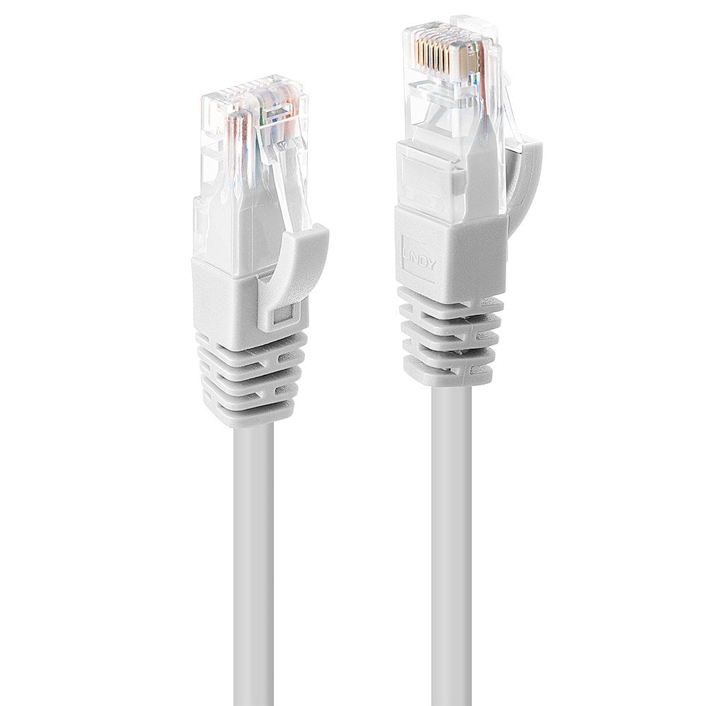 Lindy 48092 netwerkkabel Wit 1 m Cat6 U/UTP (UTP)