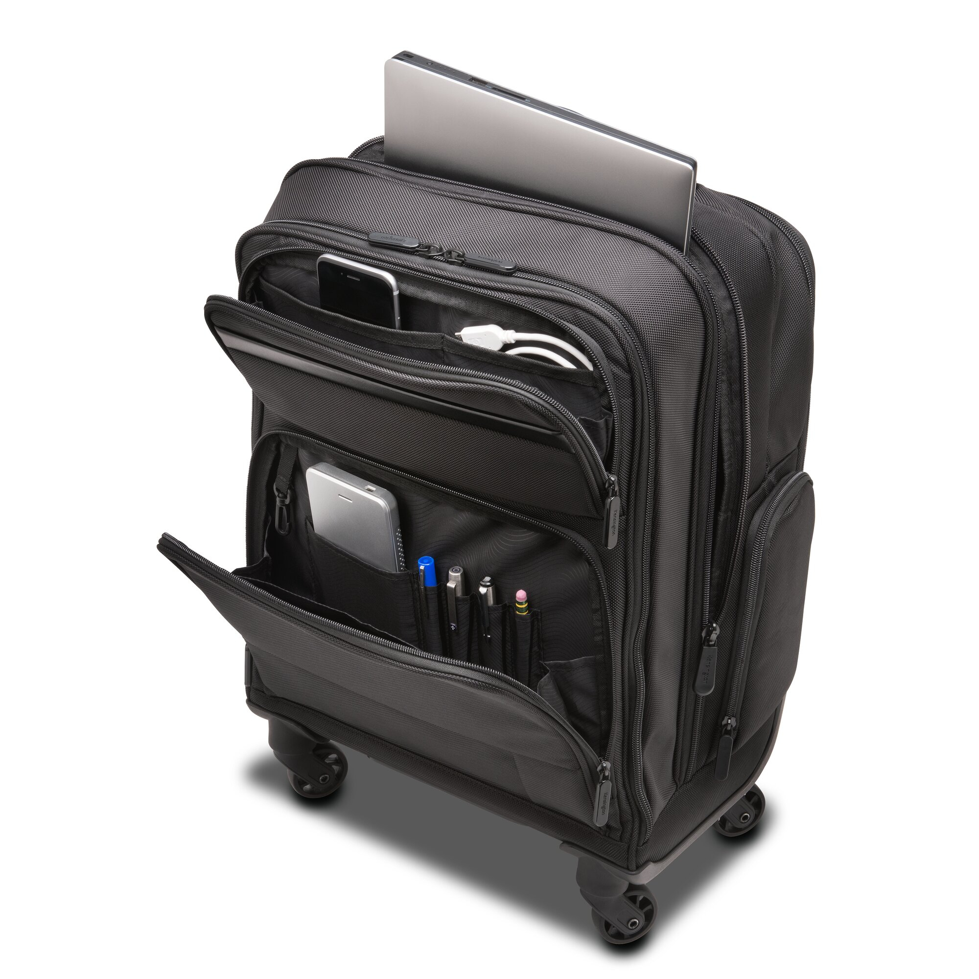 Kensington Contour™ 2.0 Pro Overnight Laptop Spinner — 17” - Afbeelding 4