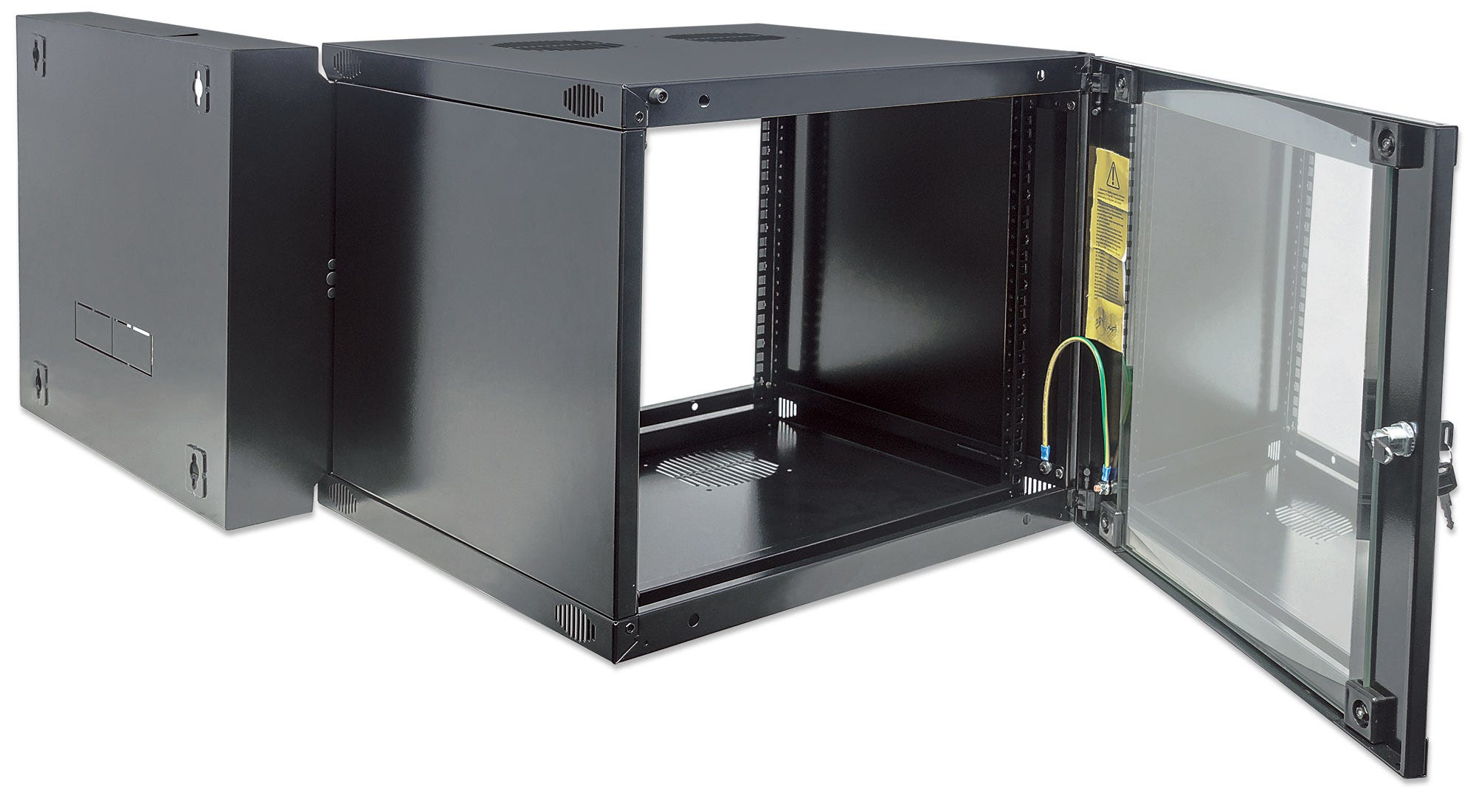 Intellinet 713764 rack 9U Wandrek Zwart - Afbeelding 7