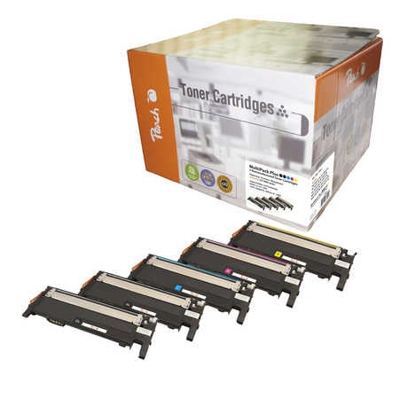 Peach PT568 tonercartridge 5 stuk(s) Zwart, Cyaan, Magenta, Geel - Afbeelding 2