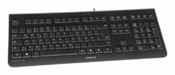 CHERRY KC 1000 toetsenbord Universeel USB AZERTY Belgisch Zwart - Afbeelding 4