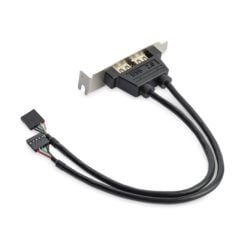 StarTech.com 2-poorts USB A vrouwelijke low-profile Slot Plate Adapter