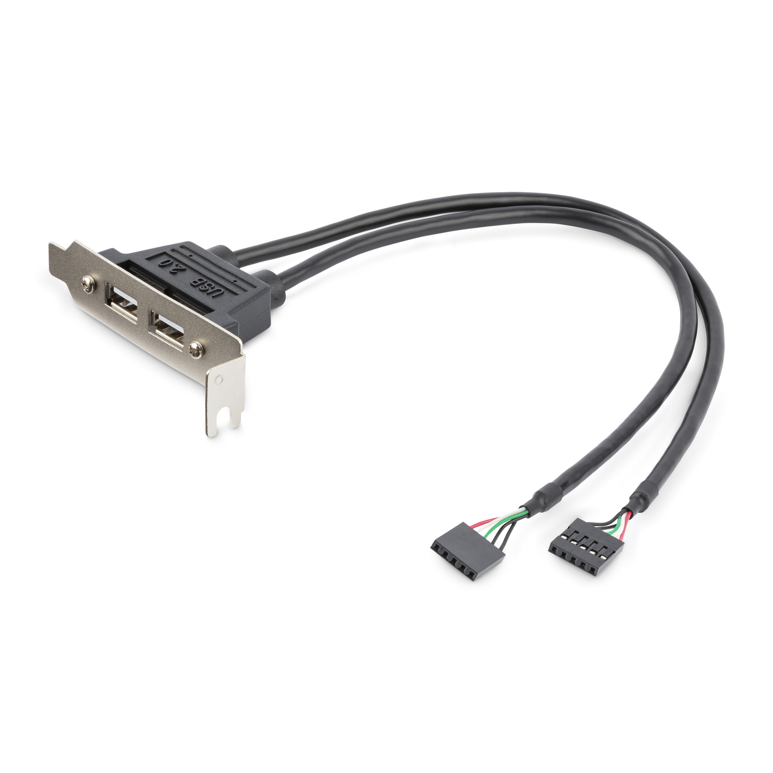 StarTech.com 2-poorts USB A vrouwelijke low-profile Slot Plate Adapter - Afbeelding 5