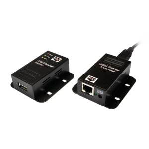 LogiLink UA0267 tussenstuk voor kabels USB RJ-45 Zwart - Afbeelding 3