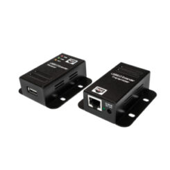 LogiLink UA0267 tussenstuk voor kabels USB RJ-45 Zwart - Afbeelding 2