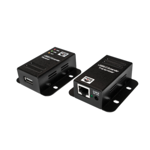 LogiLink UA0267 tussenstuk voor kabels USB RJ-45 Zwart - Afbeelding 2