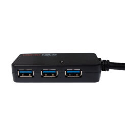 LogiLink UA0262 interface hub USB 3.2 Gen 1 (3.1 Gen 1) Type-A 5000 Mbit/s Zwart - Afbeelding 5