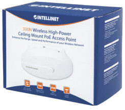 Intellinet 525800 draadloos toegangspunt (WAP) 100 Mbit/s Wit Power over Ethernet (PoE) - Afbeelding 8