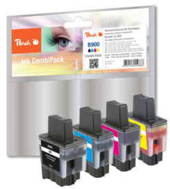 Peach PI500-62 inktcartridge Zwart, Cyaan, Magenta, Geel - Afbeelding 2