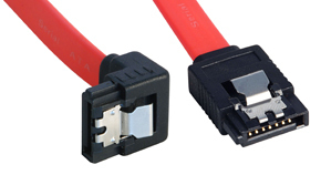 Lindy SATA Cable, 1m SATA-kabel Rood - Afbeelding 2