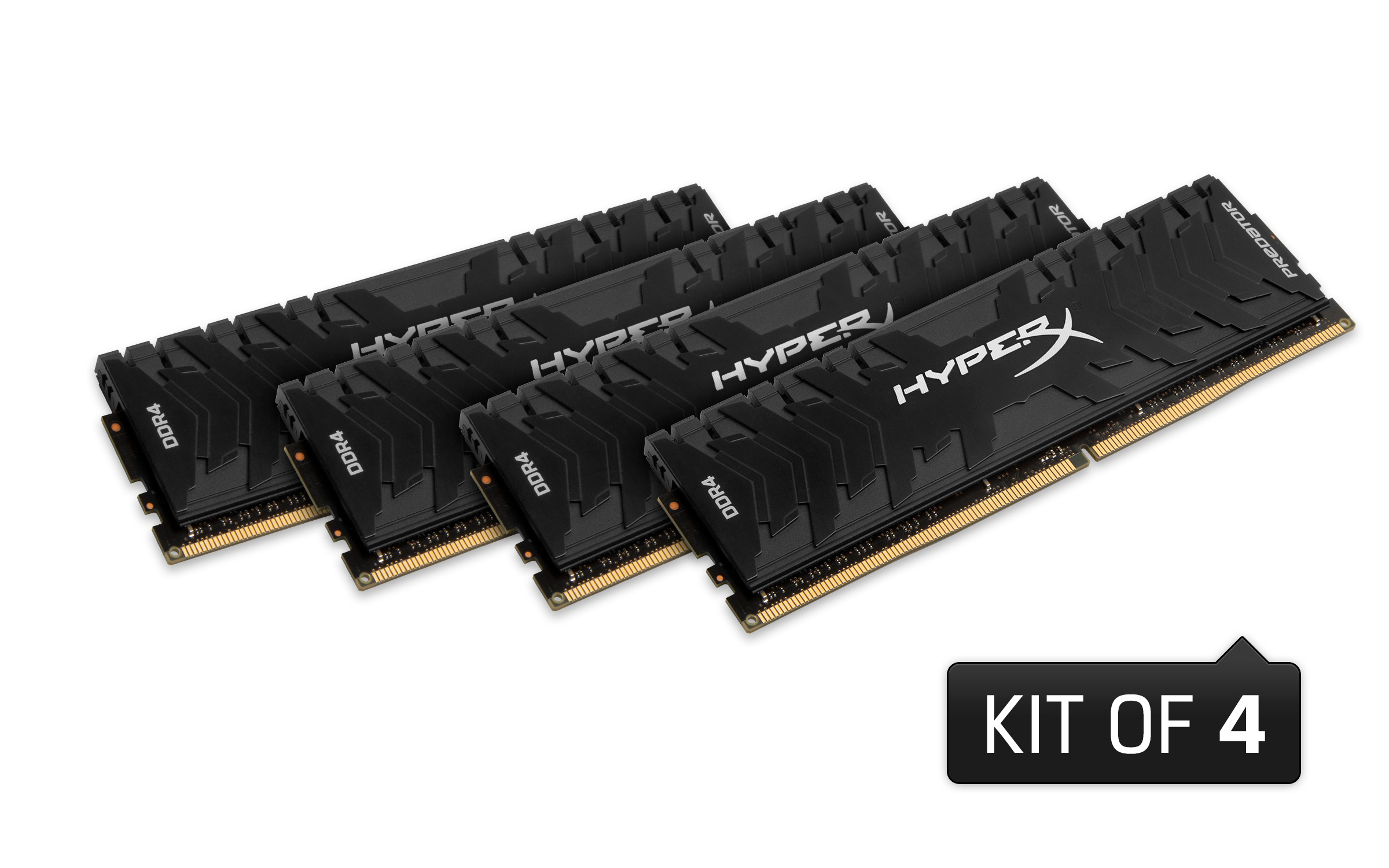 HyperX Predator 16GB 3000MHz DDR4 Kit geheugenmodule 4 x 4 GB 288-pin DIMM - Afbeelding 2
