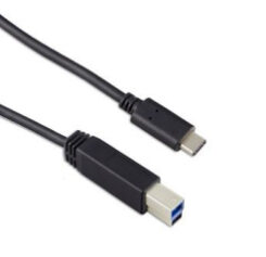 Targus ACC924EUX USB-kabel USB 3.2 Gen 2 (3.1 Gen 2) 1 m USB C USB B Zwart