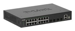 D-Link DGS-1530-20/E netwerk-switch Managed L2 Gigabit Ethernet (10/100/1000) Zwart - Afbeelding 3