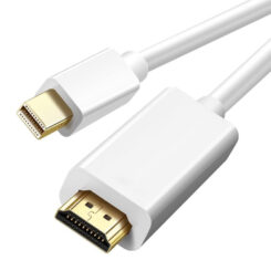 Techly ICOC MDP-020H video kabel adapter 2 m HDMI Mini DisplayPort Wit - Afbeelding 2