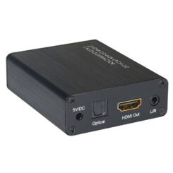 Techly IDATA HDMI-EA4K audio-omzetter Zwart - Afbeelding 2