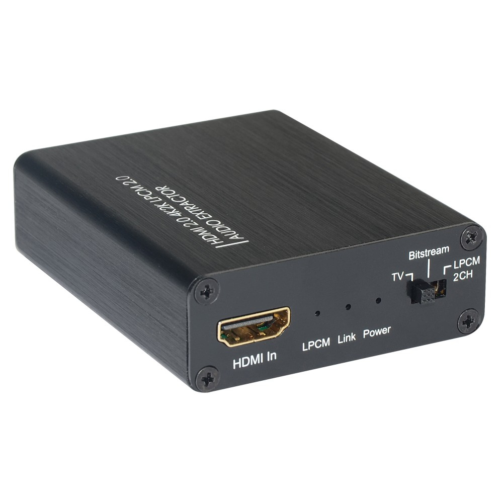Techly IDATA HDMI-EA4K audio-omzetter Zwart - Afbeelding 3