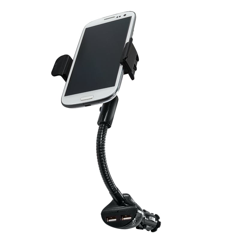 LogiLink PA0121 houder Actieve houder Mobiele telefoon/Smartphone Zwart - Afbeelding 2