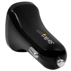StarTech.com Dubbele USB autolader dual USB 24W/4.8A 2 poorts zwart - Afbeelding 4