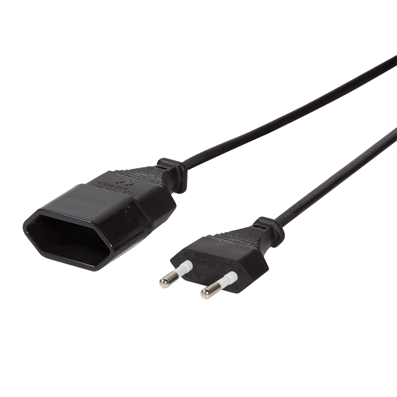 LogiLink 3m, 2xCEE 7/16 Zwart CEE7/16