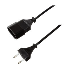LogiLink 3m, 2xCEE 7/16 Zwart CEE7/16 - Afbeelding 3