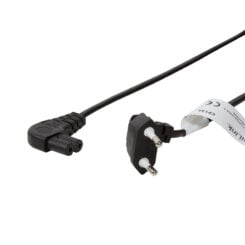 LogiLink 0.75m, CEE 7/16/IEC 60320-C7 Zwart 0,75 m CEE7/16 C7 stekker