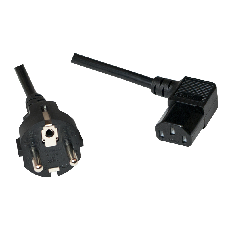 LogiLink 5m, CEE 7-7/C13 Zwart CEE7/7 C13 stekker - Afbeelding 2
