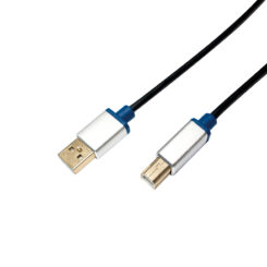 LogiLink 2m, USB2.0-A/USB2.0-B USB-kabel USB A USB B 0,48 Gbit/s Zwart - Afbeelding 2