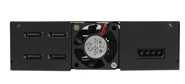 Chieftec CMR-425 drive bay panel Carrierpaneel Zwart - Afbeelding 4