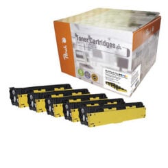 Peach PT562 tonercartridge 5 stuk(s) Zwart, Cyaan, Magenta, Geel - Afbeelding 2