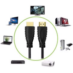 Techly ICOC HDMI2-4-005 HDMI kabel 0,5 m HDMI Type A (Standaard) Zwart - Afbeelding 5