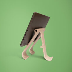 R-Go Tools Laptop- en tabletstandaard R-Go Treepod, ergonomisch en modulair, verstelbaar, biobased - Afbeelding 2