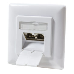 LogiLink NP0024V wandcontactdoos RJ-45 Metallic, Wit - Afbeelding 4