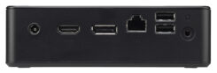 Shuttle Nano PC NC10U5 , Intel i5-8265U, 1x HDMI, 1x DP, 1x 2.5" bay, 1x M.2, 1x LAN, 1x COM, Wifi, 24/7 permanent gebruik, incl. VESA & Stand - Afbeelding 7