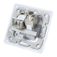 LogiLink NK4020 wandcontactdoos 2 x RJ-45 Wit - Afbeelding 6