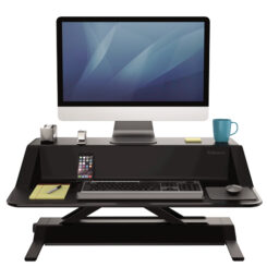 Fellowes Lotus Zit-Sta werkstation zwart - Afbeelding 5