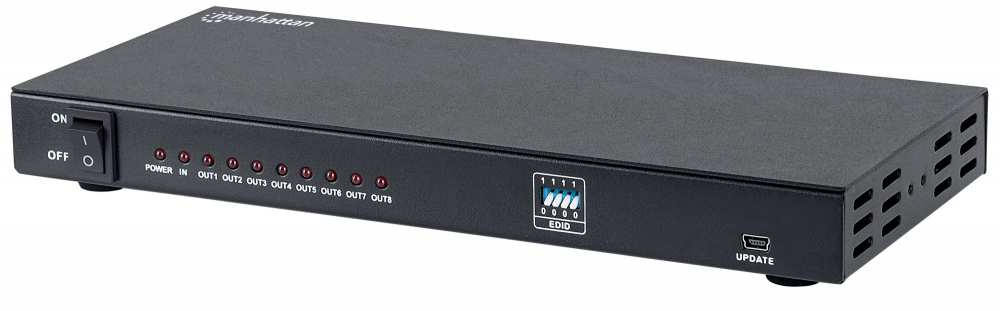 Manhattan 207560 video splitter HDMI 8x HDMI - Afbeelding 2