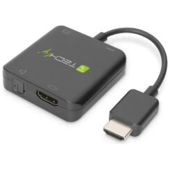 Techly IDATA HDMI-VGA8 video kabel adapter Zwart